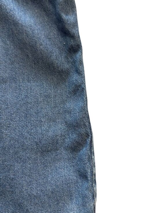 Vintage Cherokee Womens M Denim Button-Up Shirt Long Sleeve Tunic  Blue - Picture 16 of 16